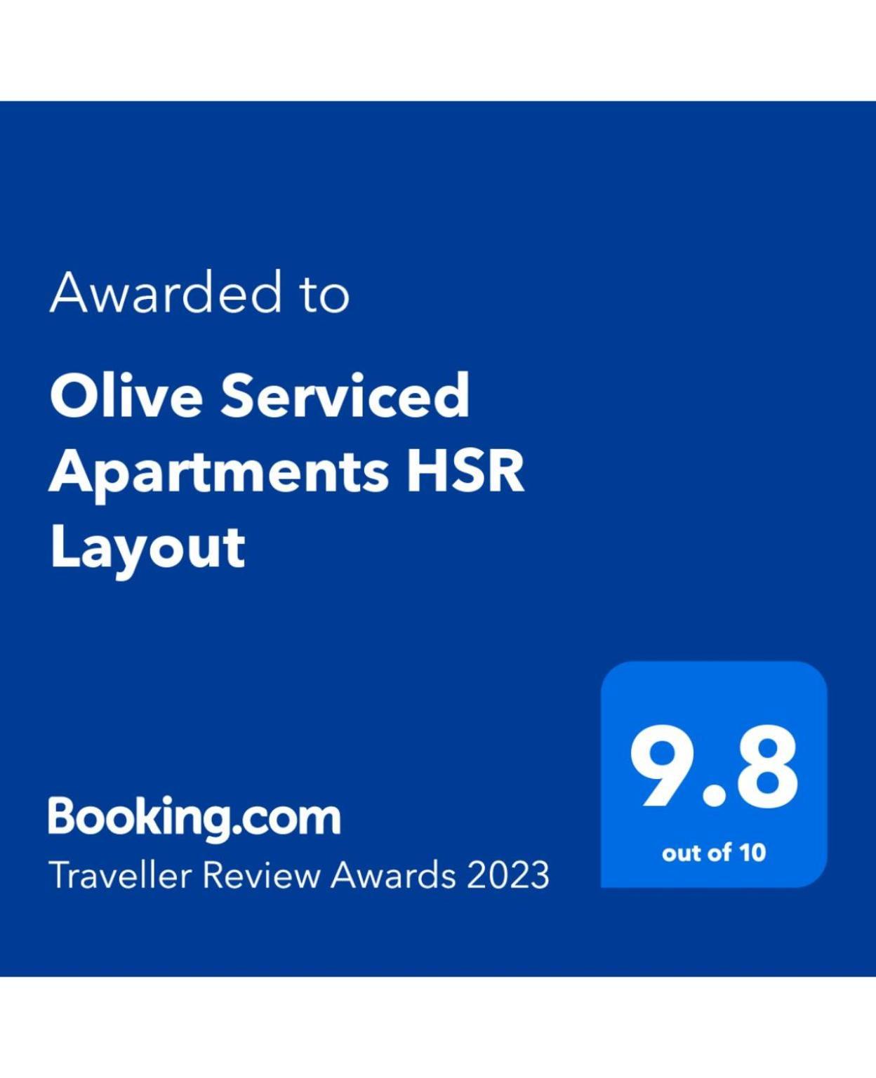 Olive Serviced Apartments Hsr Layout バンガロール エクステリア 写真